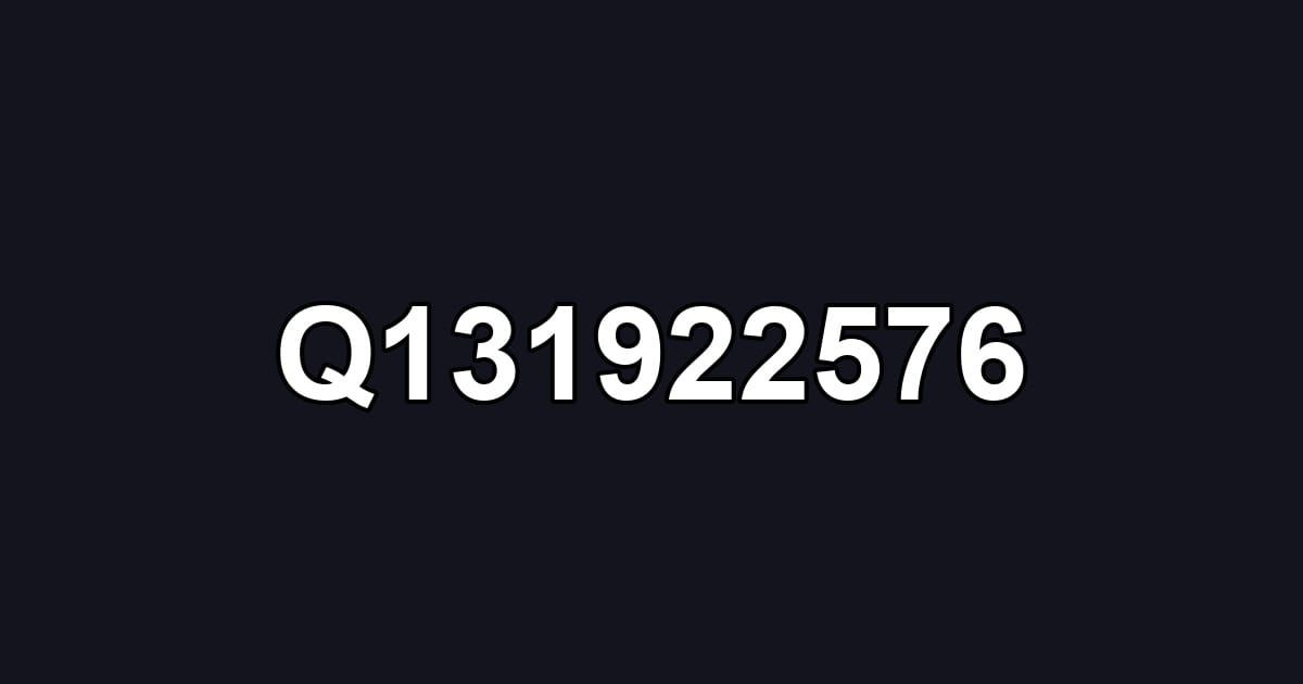 Q131922576