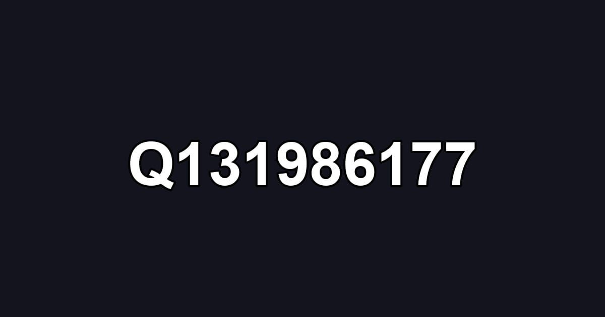 Q131986177