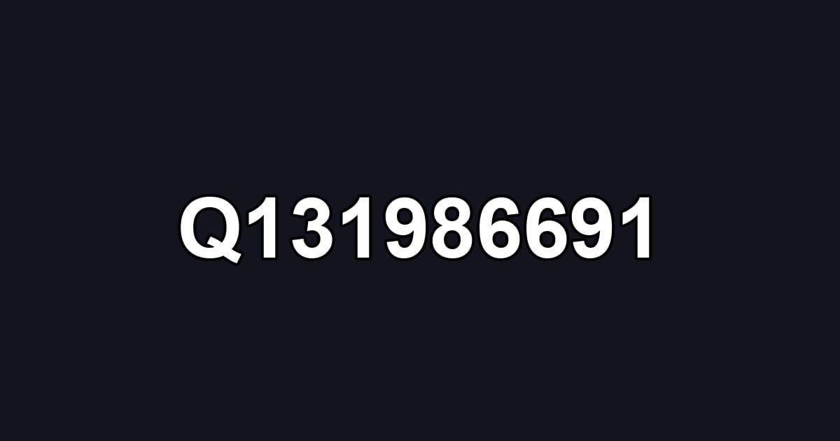 Q131986691