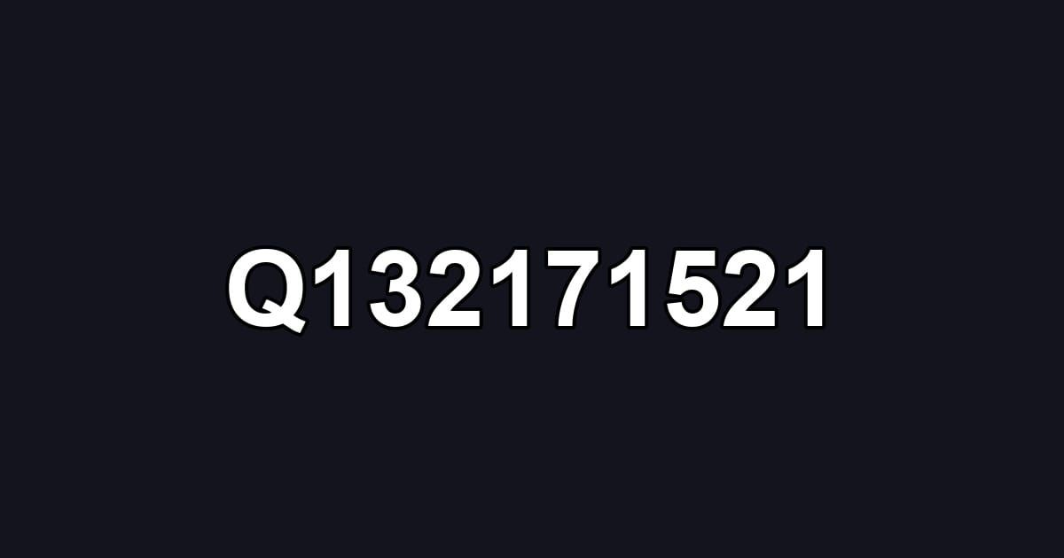Q132171521