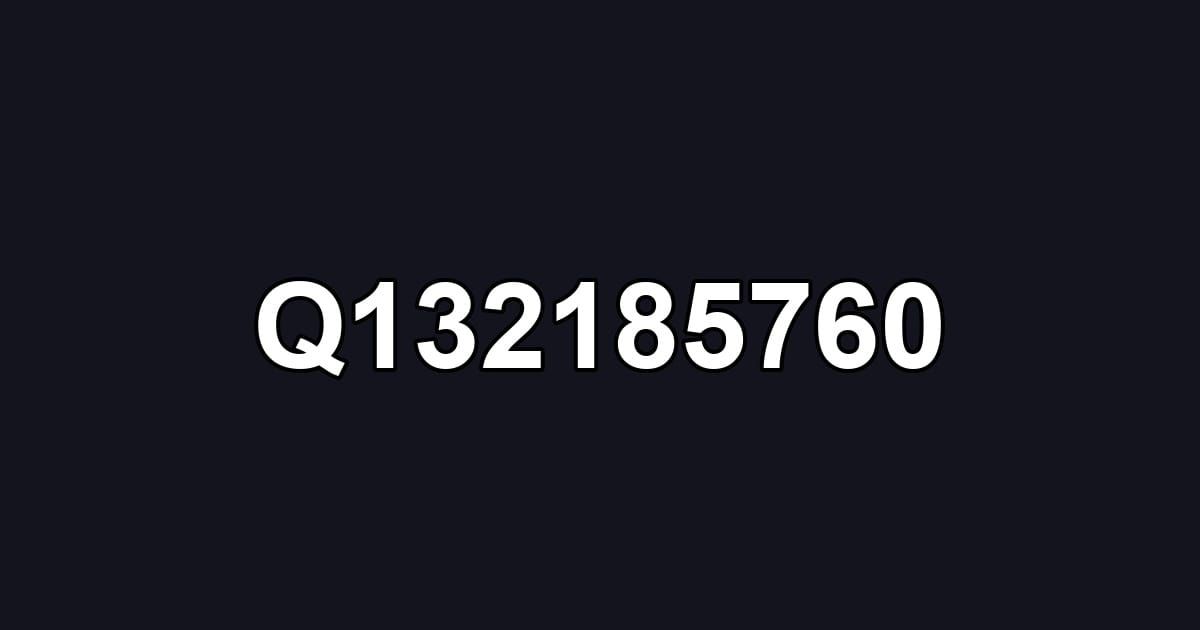 Q132185760