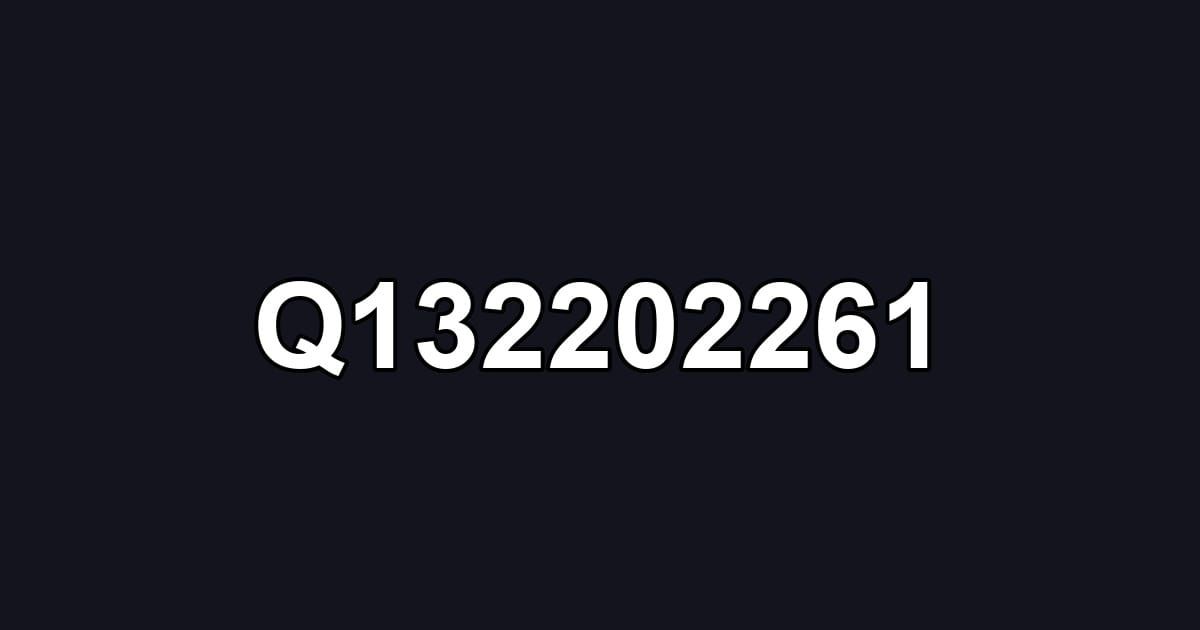 Q132202261
