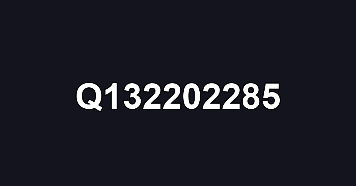 Q132202285