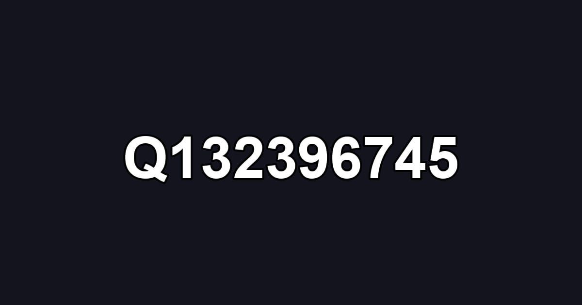 Q132396745