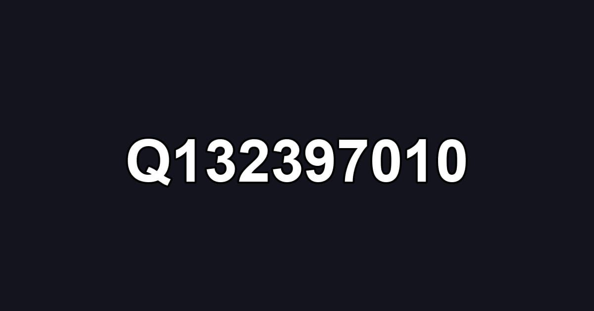 Q132397010