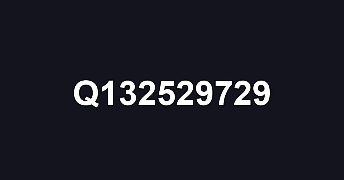 Q132529729