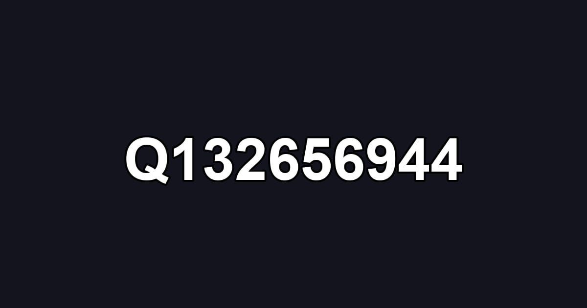 Q132656944