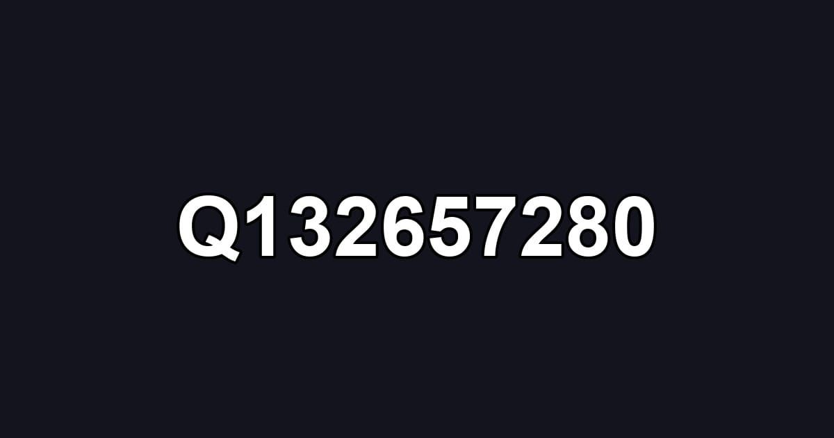 Q132657280