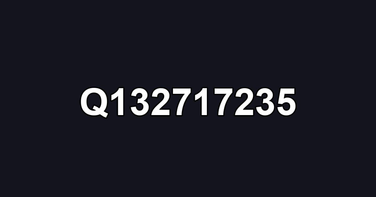 Q132717235