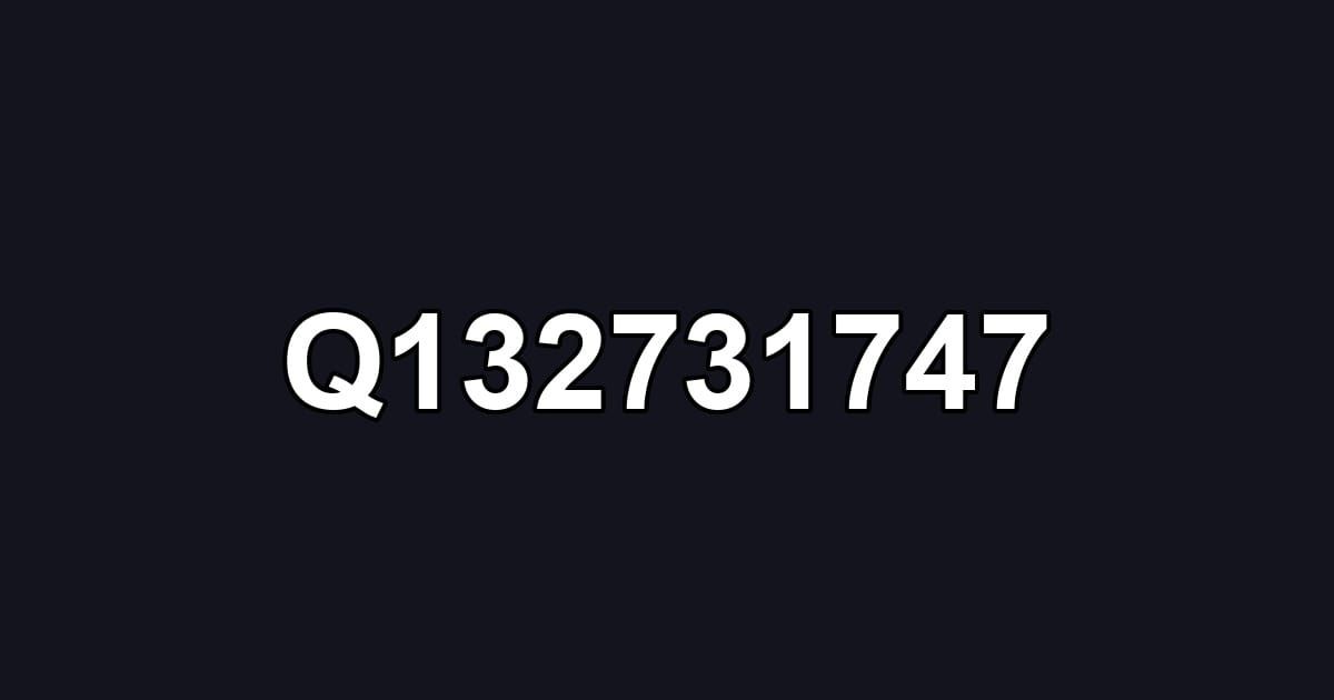 Q132731747