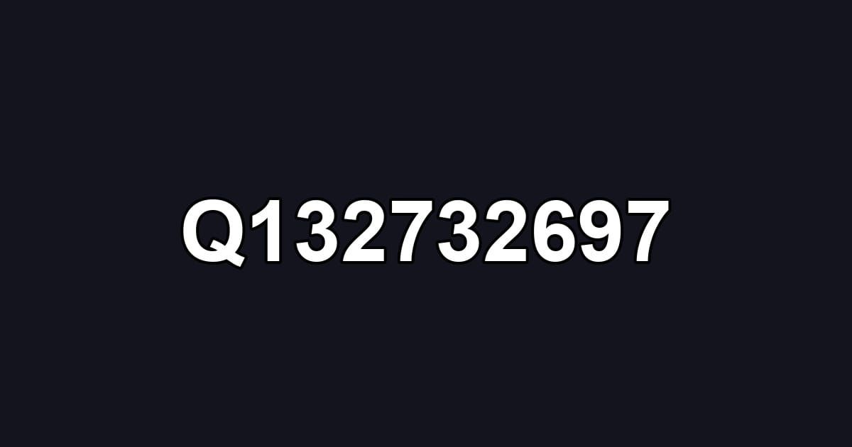 Q132732697