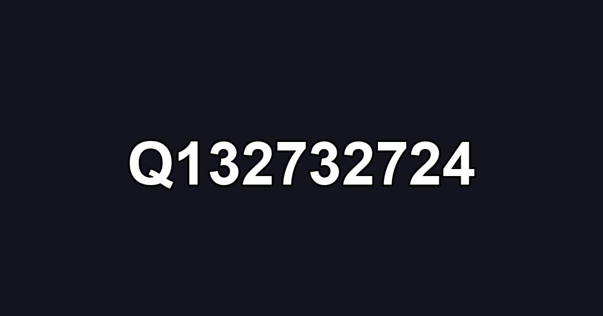 Q132732724