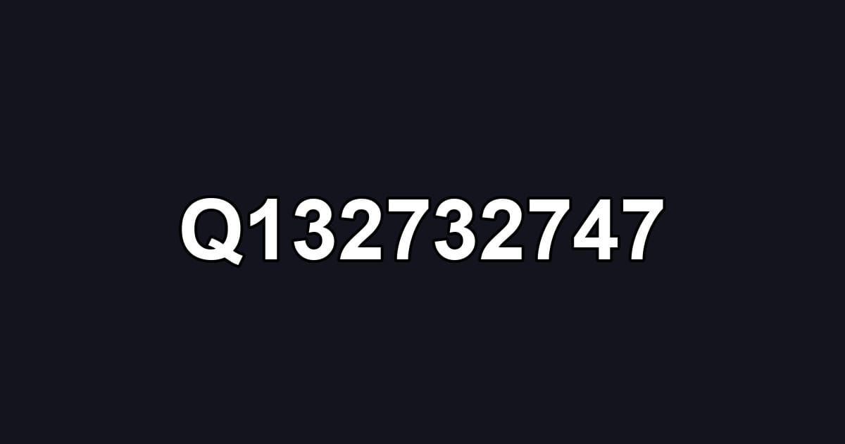 Q132732747