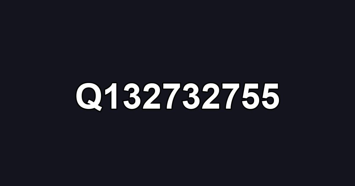 Q132732755