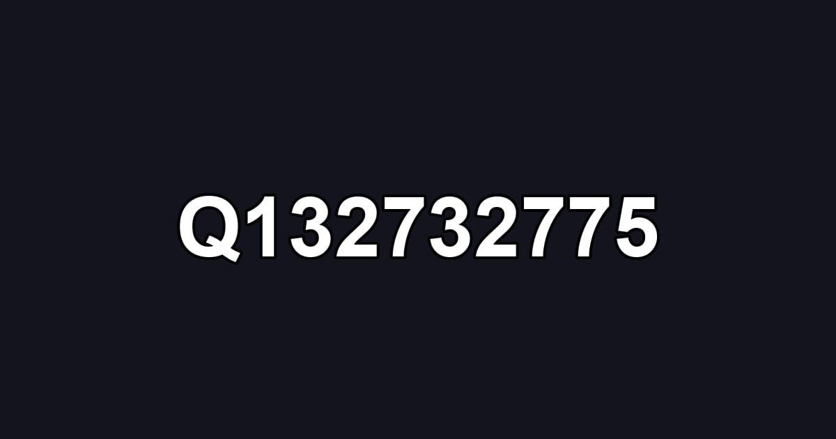 Q132732775