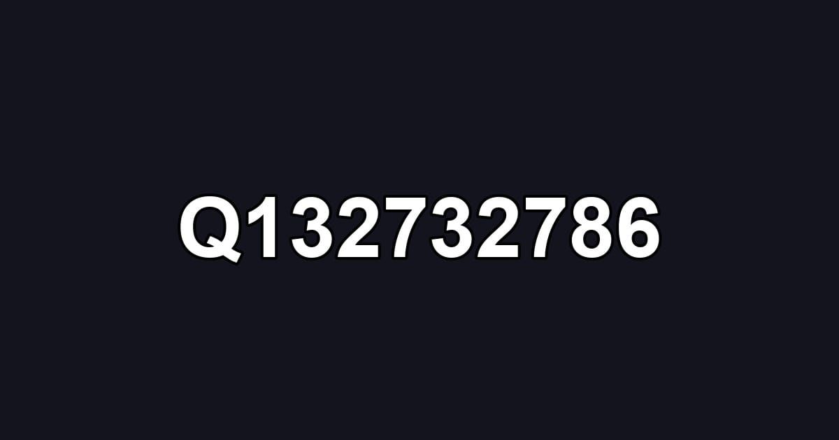 Q132732786