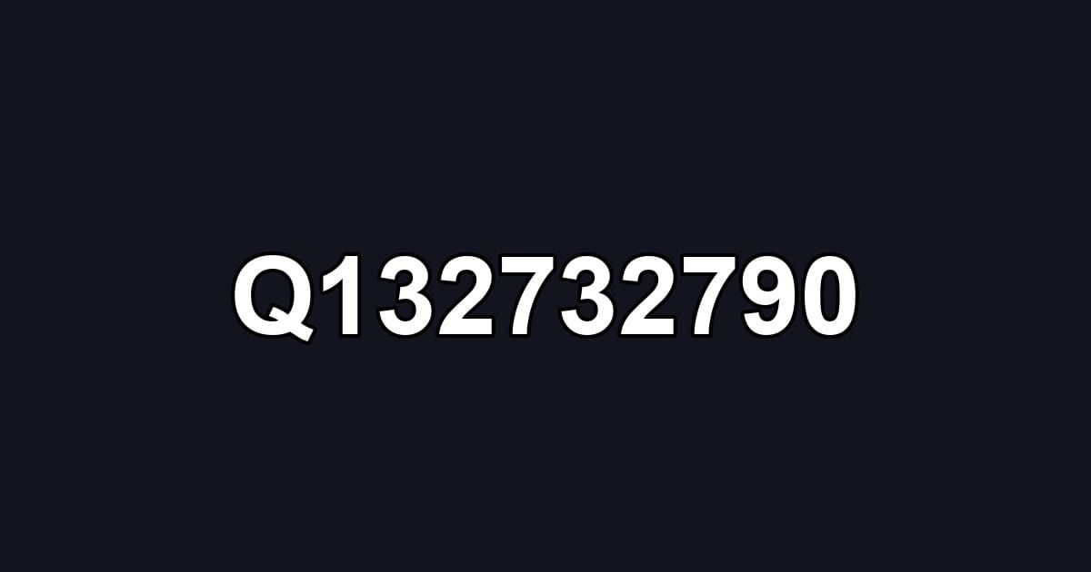 Q132732790