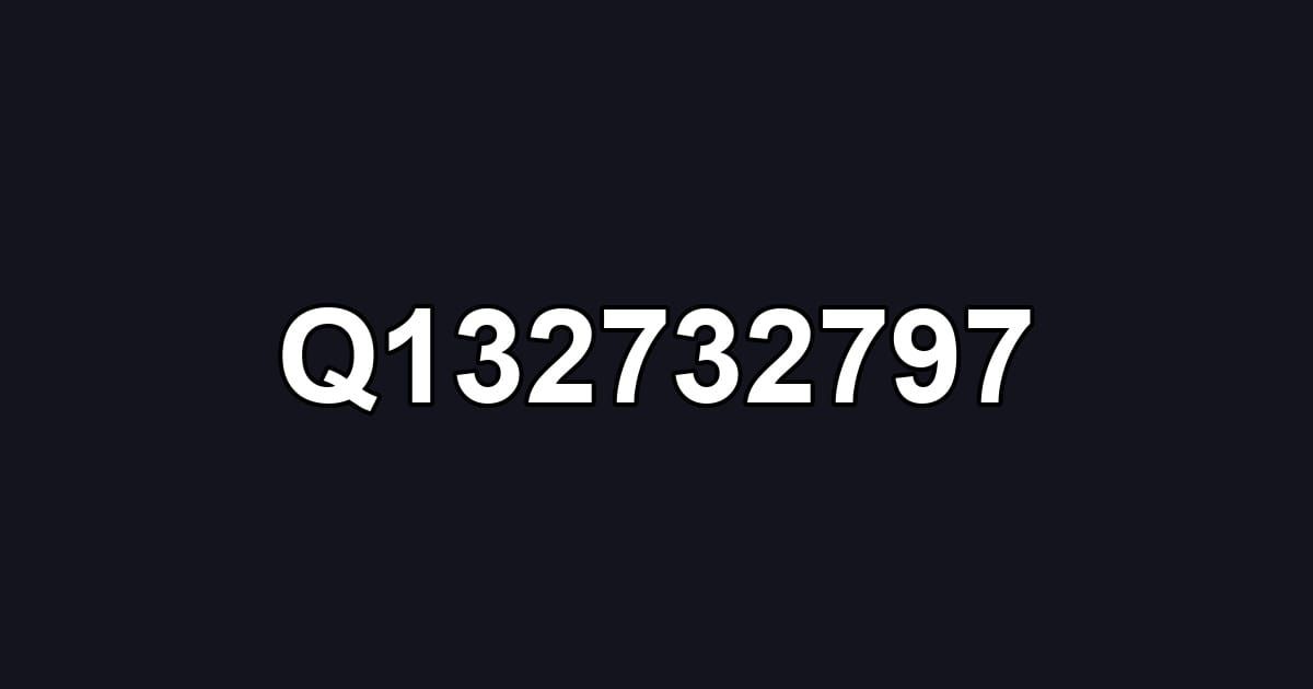 Q132732797