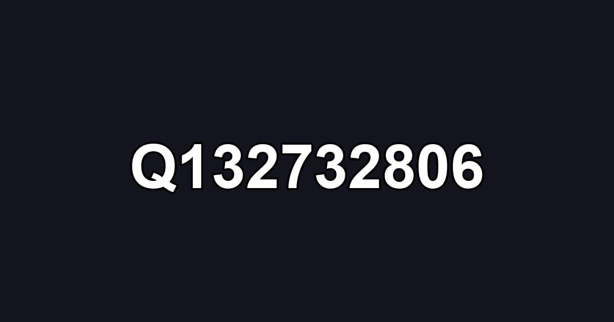 Q132732806