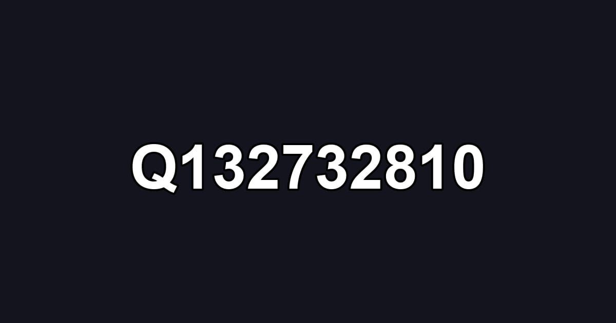 Q132732810