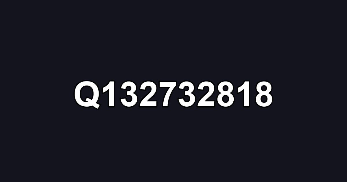 Q132732818