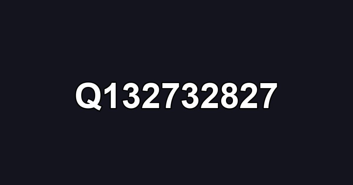 Q132732827