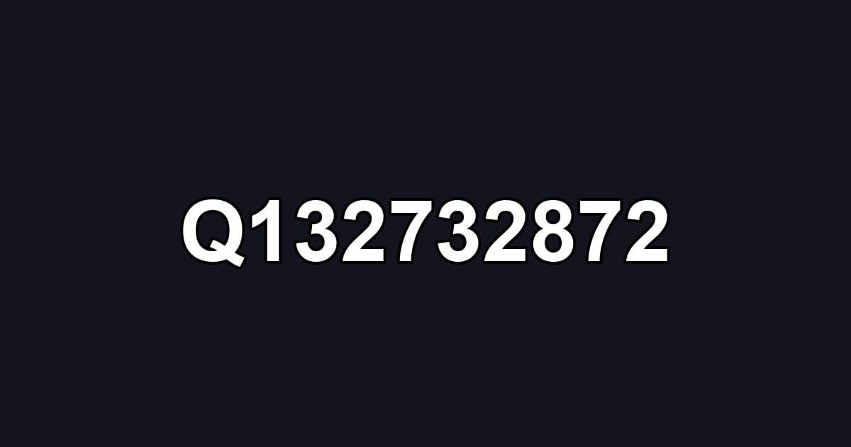Q132732872