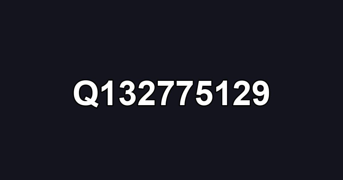 Q132775129