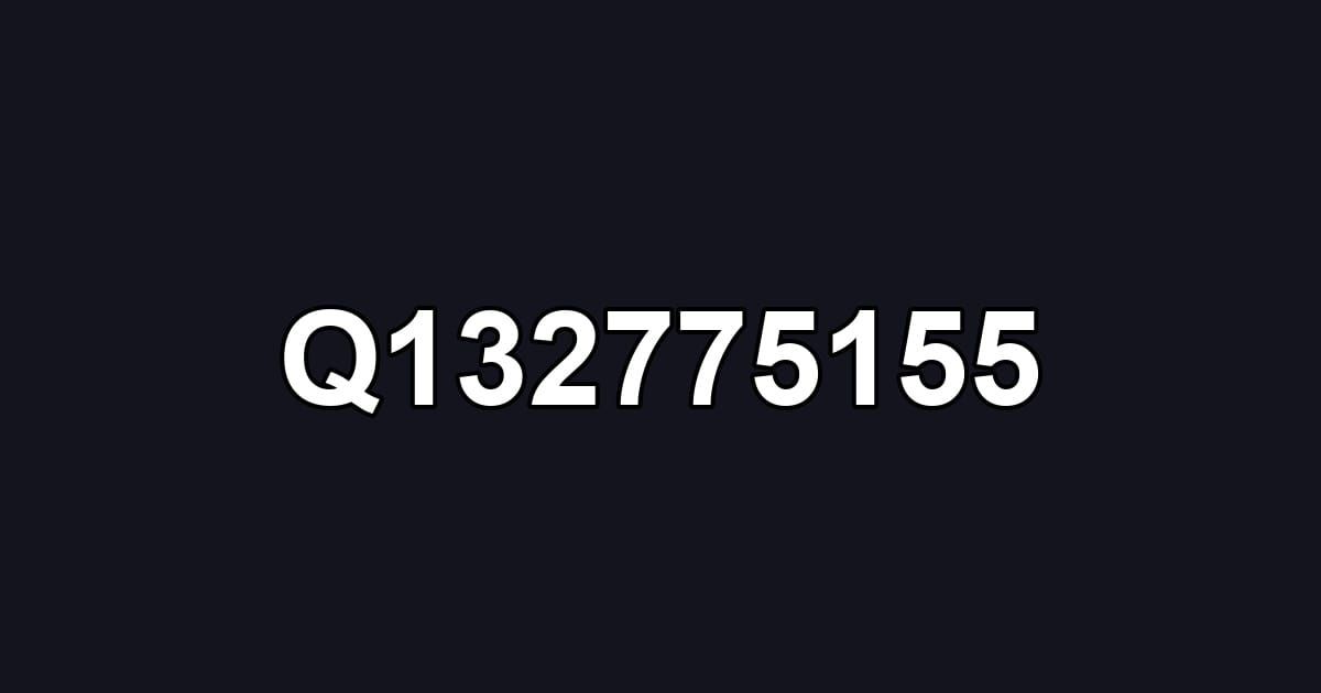 Q132775155