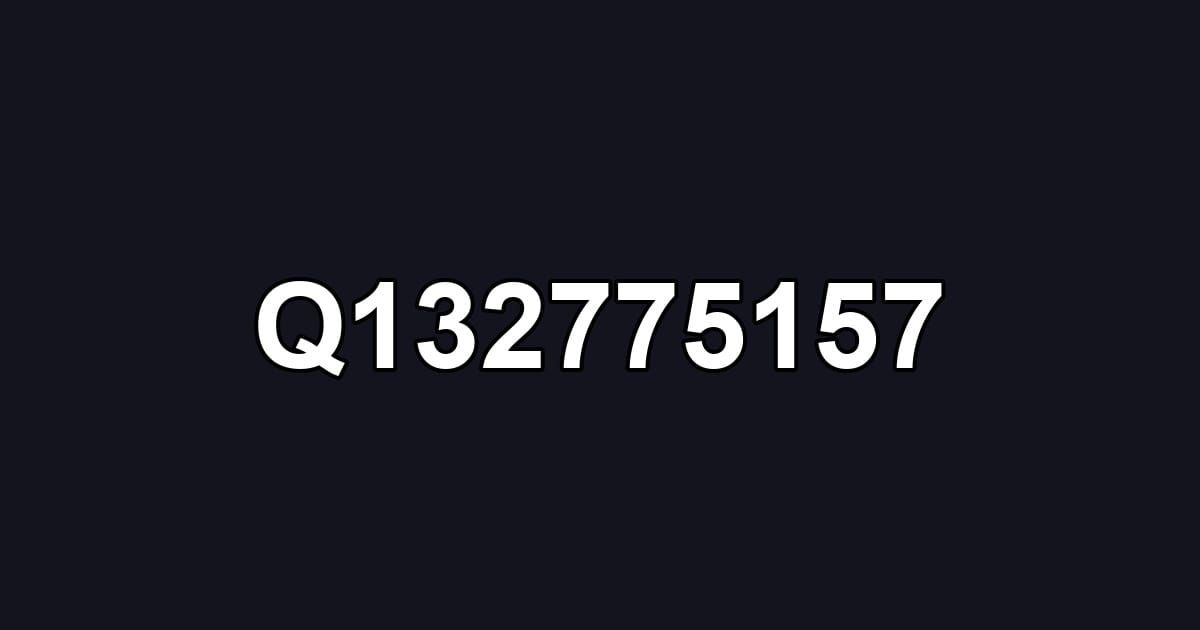 Q132775157