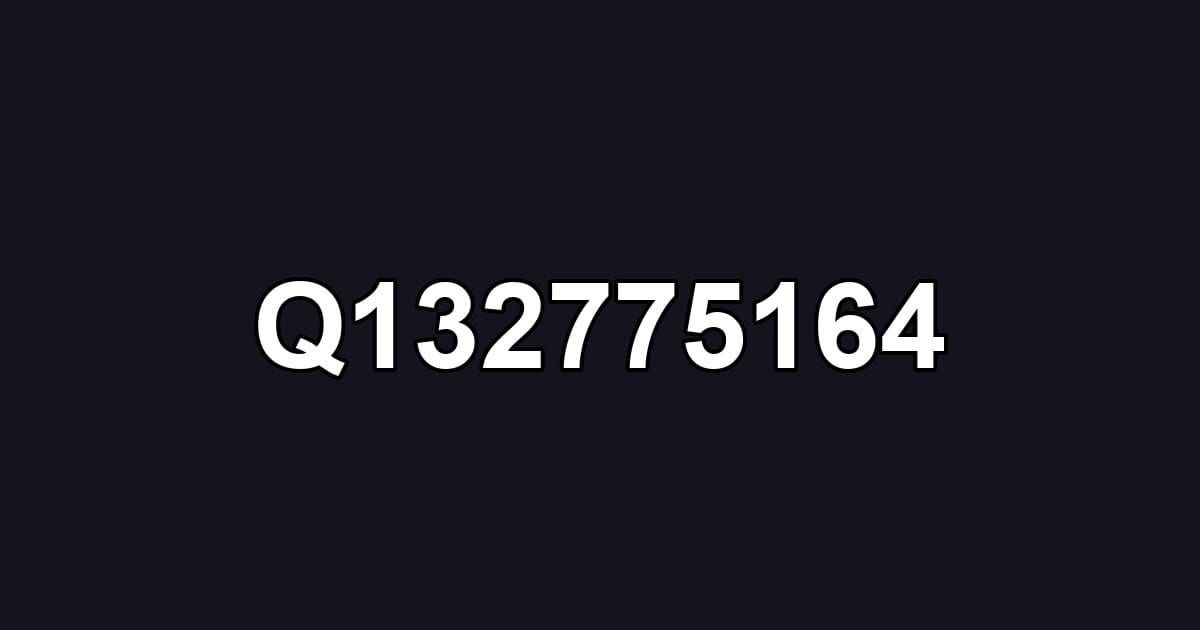 Q132775164