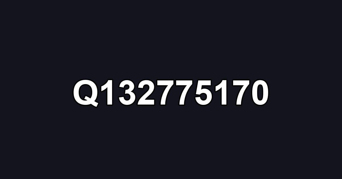 Q132775170