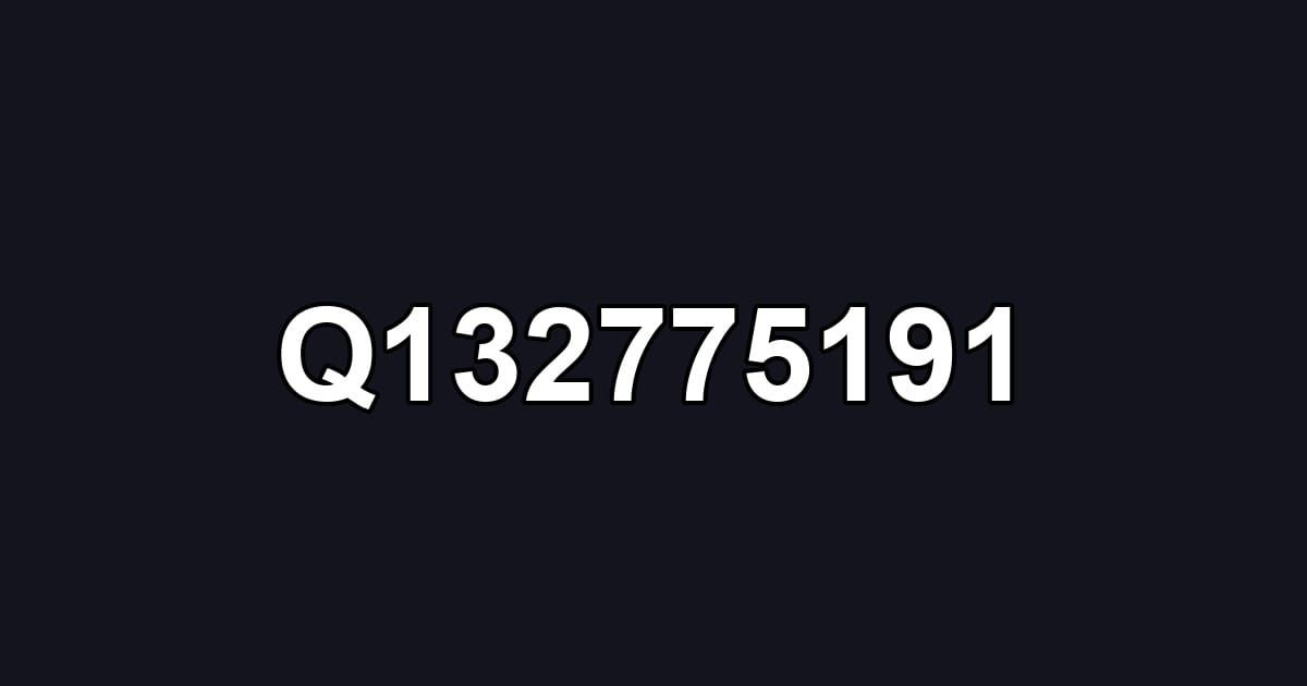 Q132775191