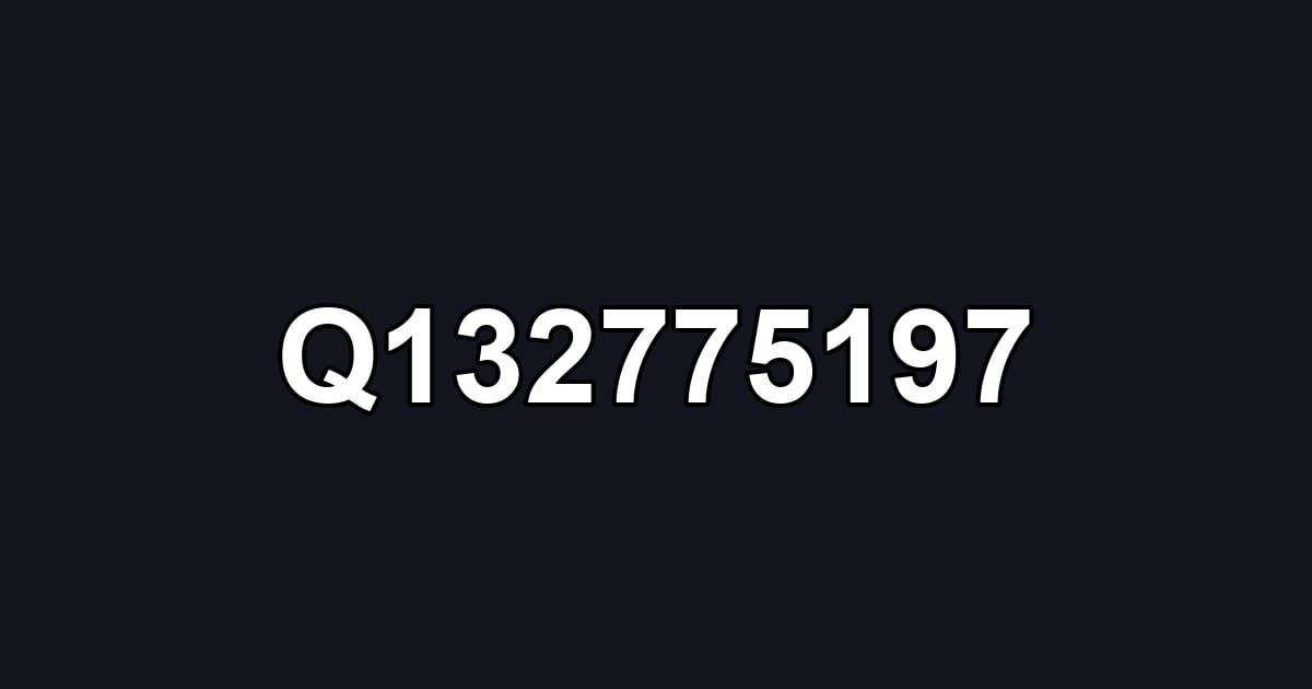Q132775197