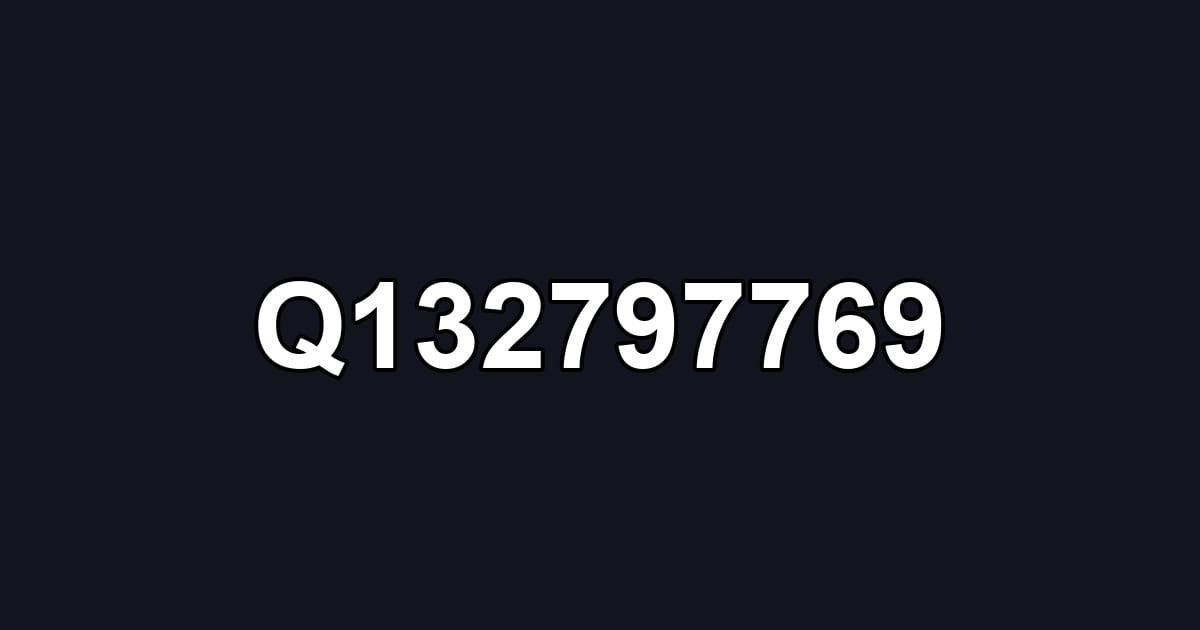 Q132797769