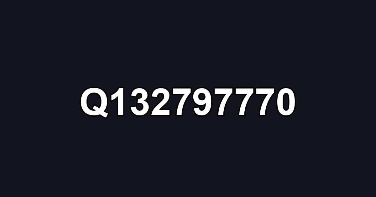 Q132797770