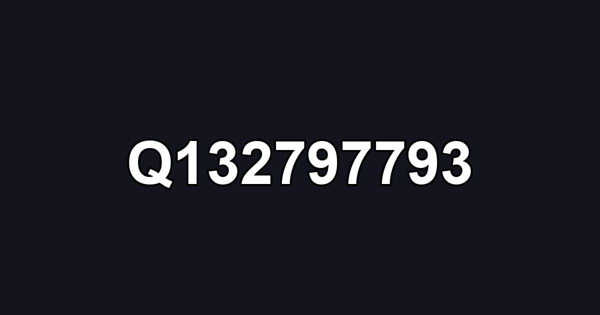 Q132797793