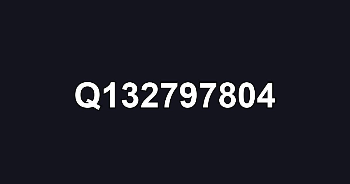 Q132797804