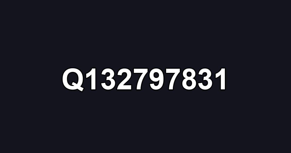 Q132797831