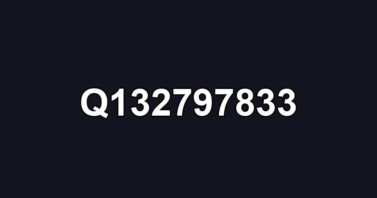 Q132797833