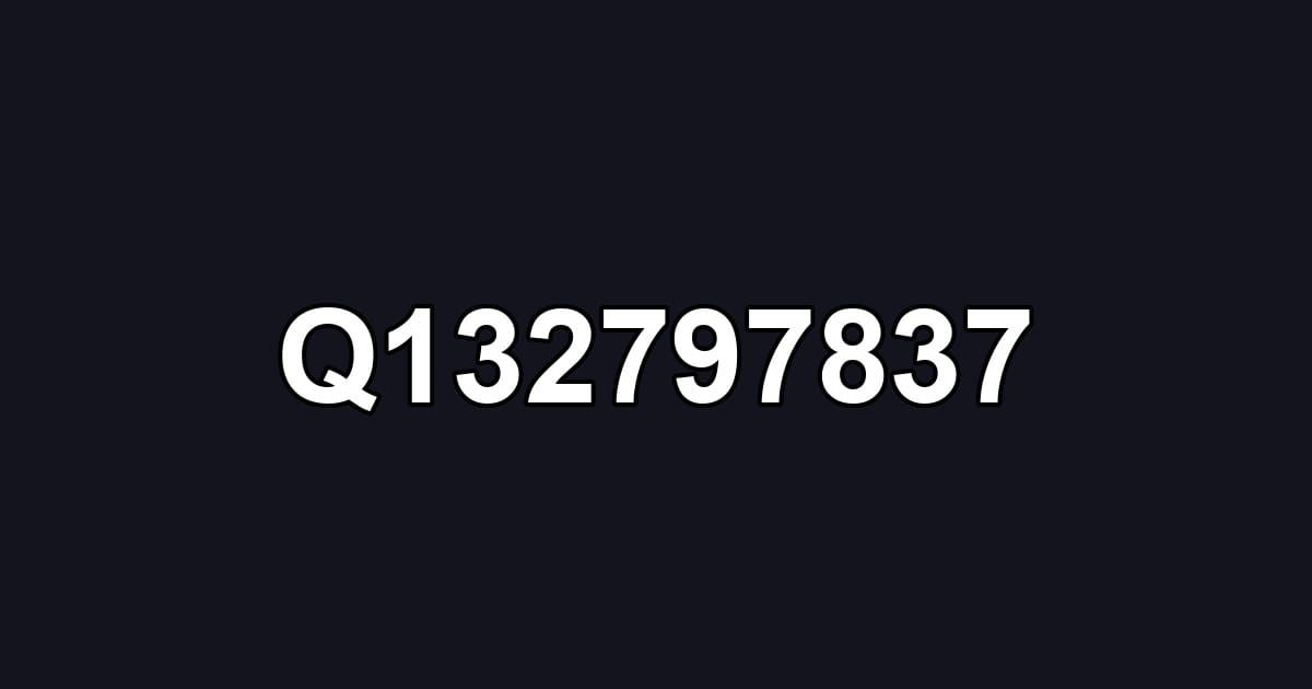 Q132797837