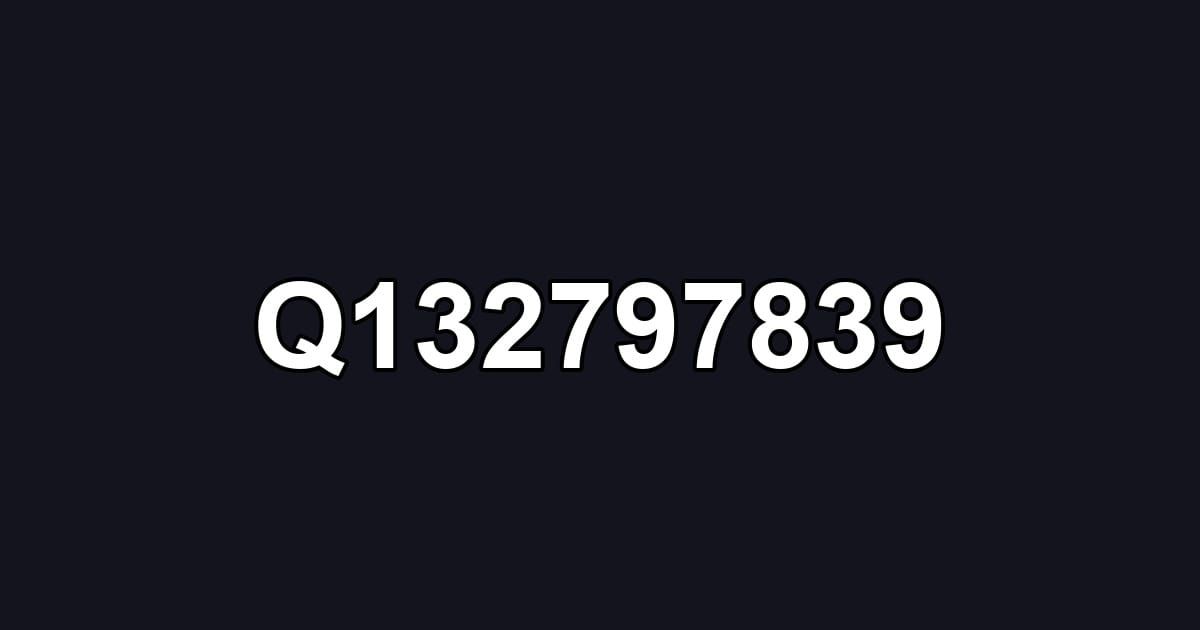 Q132797839