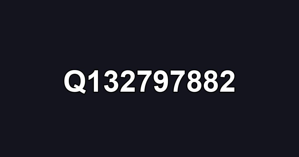 Q132797882