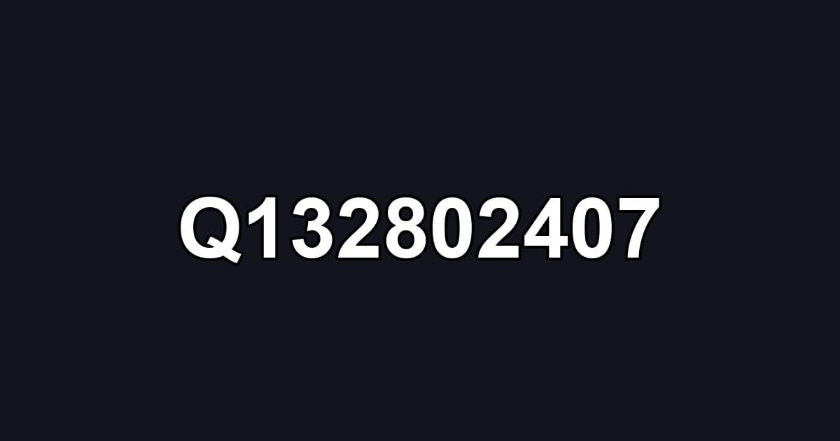 Q132802407