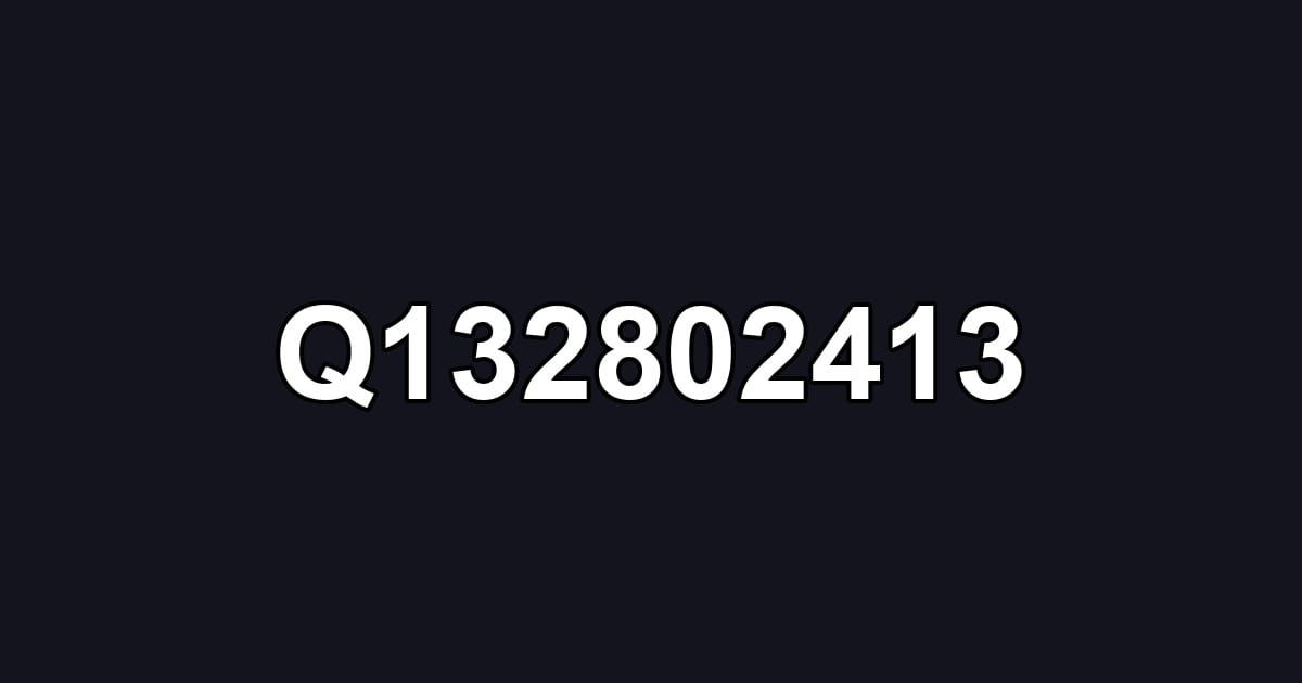 Q132802413