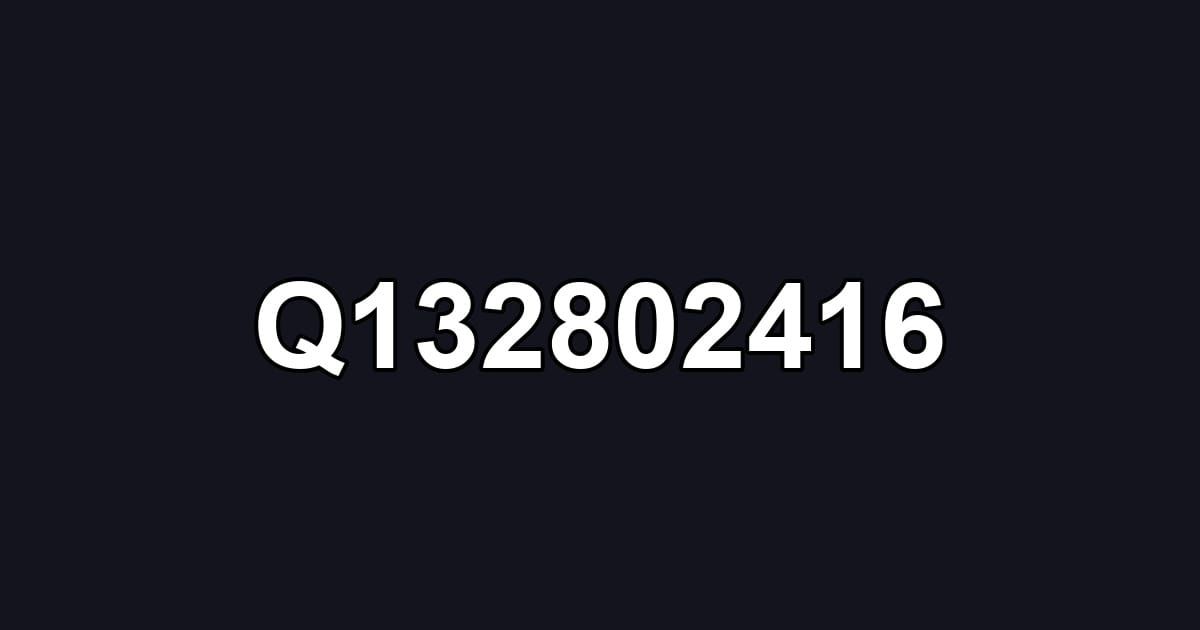 Q132802416