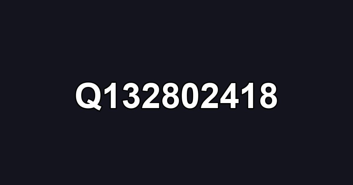 Q132802418