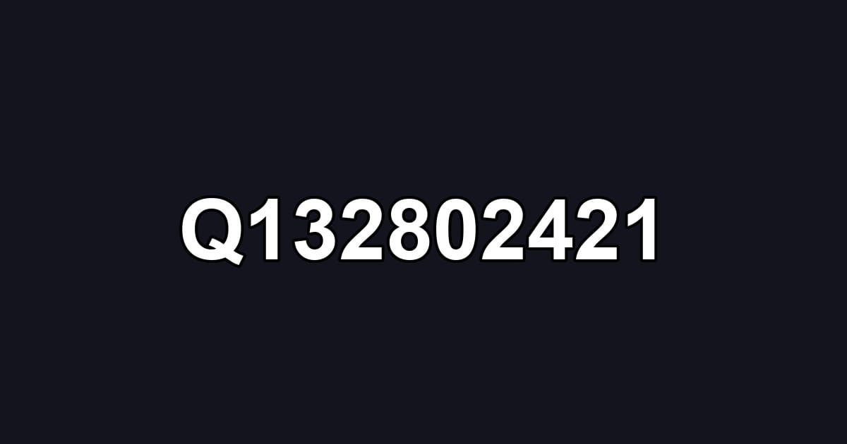 Q132802421