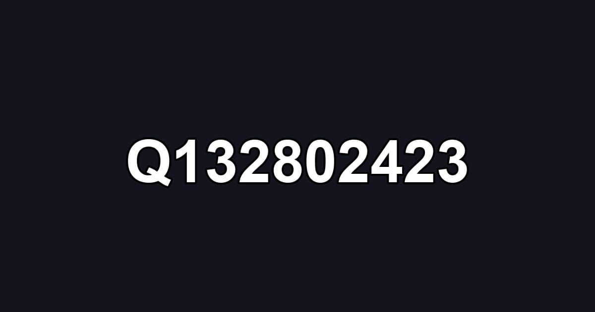 Q132802423