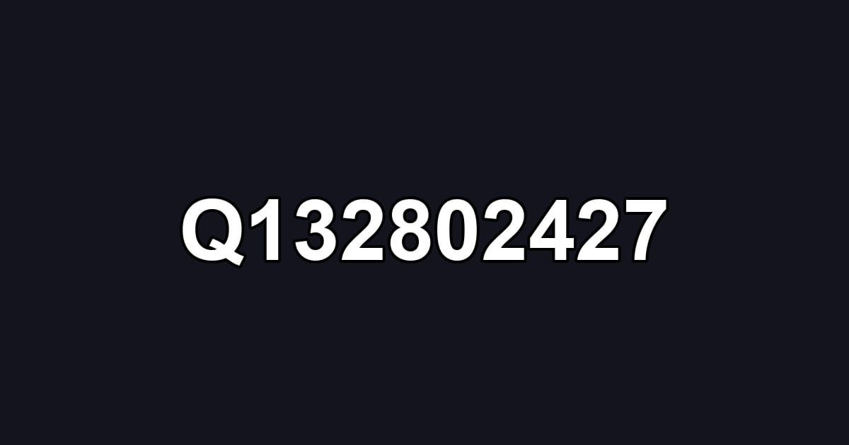 Q132802427